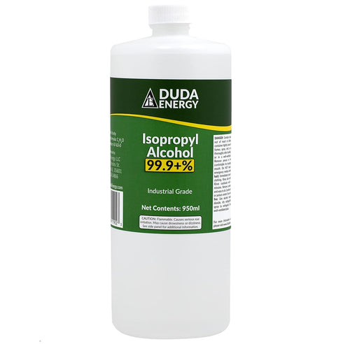 Duda Energy 2 x 950ml Bottles of 99+% Pure Isopropyl Alcohol Industrial Grade IPA