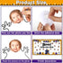 Halloween Ghost Bulletin Board Cutouts, Pumpkin Castle BOO Ghost Patterned Spider Web DIY Photo Borders