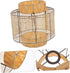 Cozy ABOOFAN Delicate Rustic Hanging Lamp Shade Easy Installation Natural Light Cover for Home Decor Floor Lamps Dining