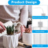 6 Pcs 1000 ml Plastic Wash Bottles, Squeeze Tattoo Wash Bottles for Lab and Gardening