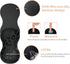 Black Leopard Ergonomic Wrist Rest Pad + Cute Mouse Pad + Cup Coaster, 3Pcs Memory Foam Desktop Supply Set for Office