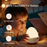 ZUZUKID 3 Dimmable,Up 200H(BPA-Free) Touch Night Light for Baby Nursery: Rechargeable Portable Kids Egg Nightlight Lamp