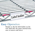 Wire Shelf Label Holders, 30 Pack Plastic Clips Compatible with Metro 1-1/4in Shelves for Label Display