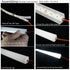 3.28FT Diffuser,6-Pack (3.28FT, 6) THMOOTHER UV Resistance V Shape LED Strip Black Channel Aluminum Profiles