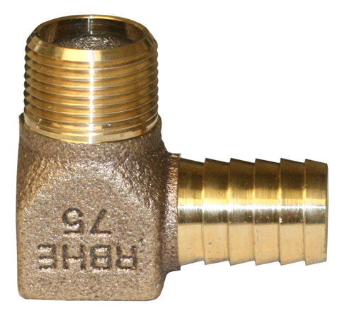 Merrill MFG RBHENL75 3/4" No-Lead Bronze Hydrant Elbow