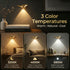 2-Pack Golden Motion Sensor Night Light, Rechargeable Magnetic Wall Lamp, Wireless LED Bird Wall Sconce, Warm Soft Glow