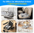 Tailbone Seat Cushion for & Sciatica Pain Relief - Plush Yet Supportive Ergonomic Memory Foam Chair Cushions for Office
