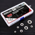 Hilitchi 180 Piece 304 Stainless Steel Internal Tooth Starlock Washers Assortment Kit - 7 Sizes