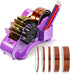 Multiple Roll Cut Heat Tape Dispenser with 5 Pieces High Temp Tape, Heat Resistant Sublimation Desk Tape for Industrial