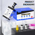 TAILONZ PNEUMATIC 3 Way 2 Position Air Hand Lever Operated Valve, 1/4"NPT Pneumatic Solenoid Valve
