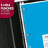 Mead Spiral Notebook, 4 Pack, 1-Subject, Wide Ruled, 70 Sheets per Notebook, 7-1/2" x 10-1/2", Colors Vary (72873)