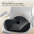 FLORICH Seat Cushion, Memory Foam Seat Cushion for Car Office Chair, Ergonomic Office Seat Chair Cushion for Sciatica