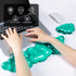 Gel Cloud Keyboard & Mouse Wrist Rest Set - Ergonomic Cloud Keyboard Wrist Pad & Mouse Support for Office Gaming