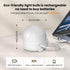 Rechargeable Light Bulbs with Remote Control Timer, 3 Color Temperature Options, E12, 2 Pack Battery Operated