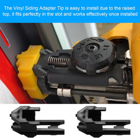 Vinyl Siding Adaptor Tip for Dewalt Roofing Nailer Cordless 20v, Siding Adapter for Dewalt Roofing Nailer