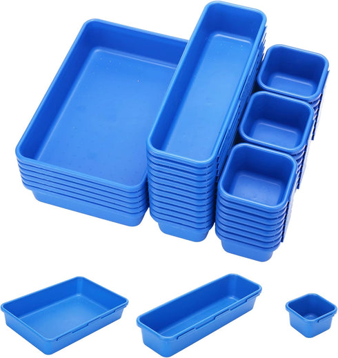 42 Pack KeFanta Tool Box Organizer Tool Tray Dividers, Rolling Tool Chest Cart Cabinet Workbench Desk Drawer