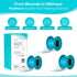 1" (3 Pack, 1.5 MedVance Soft Silicone Tape with Perforation for Easy Cut Size - Width Yards)