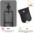 TLIFOS 2Pcs Reusable Hand Sanitizer Holder, Portable Leather Leakproof Hand Sanitizer Keychain for Travel Outdoor