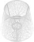 E27 19X19X19cm, Uonlytech Tree Shadow Lamp Shade, Clip On Table Lampshade Hollow out Metal Lamp Shade Light Accessories