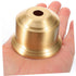 2pcs Tofficu Brass Lamp Cup Floor Light Socket Chandelier Socket Cover Pendant Lamp Parts Lamp Socket Sleeve DIY Lamp