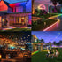 IP65 ESP32 DC5-24V, WS2812B Lights(2 Waterproof LED Controller, WLED WiFi APP Control, Outdoor Music Sync Light