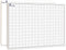 SCRIBBLEDO 11”x14” Large Graph Dry Erase Board with Double-Sided .75” Cells for Home School Classroom Use
