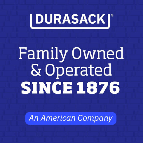 DURASACK Heavy Duty 100-Gallon Builder's Bulk Bags, White Woven Polypropylene Contractor Trash Bags for Demo