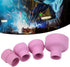 Alumina Torch Gas Lens Kit, Long Service Life Ceramic Welding Cup Set, for Welding Equipment Industrial Supplies WP 171826 TIG Welding Torch