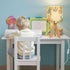 RAINFALLARING Tripod Table Lamp Dragon Baby Animals Watercolor Bedside Lamps Small Lamp Table Lamps with Linen
