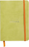 Rhodia Rhodiarama SoftCover Notebook - Anise Cover - 72 Lined Sheets - 4 x 5 1/2 (117306C)