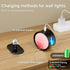 3 Color&10 Dimmable Set 2, 360 Rechargeable Wall Lights, Battery Operated Wall Light, LED Wall Mounted Sconce Light