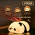 Dimmable VTIGER Panda Night Light, LED Squishy Cute Lamp, Night Light for Kids, Silicone Panda Light, Girls Baby