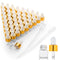 Rocinha 50 Pcs Sample Dropper Bottles - Clear Mini Dropper Bottles with Small Liquid for Essential Oils Sample Cosmetic