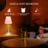 2 Pack 12 Inch Small Gold Bow Table Lamp for Girl's Bedroom Cute Coquette Bow Table Lamp with Fabric Shade Modern