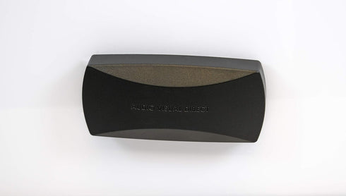 Audio-Visual Direct Black Magnetic Eraser for Glass Dry-Erase Boards with Replaceable Felt