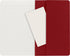 Moleskine Cahier Journal, Soft Cover, Large (5" x 8.25") Ruled/Lined, Cranberry Red, 80 Pages (Set of 3)