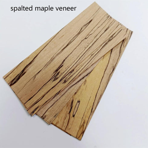 Sheet,1.5" x5.5",50 1/60" Unfinished Exotic Fingerboard Wood Veneer Pieces Without Paper Thickness,Ideal