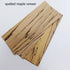Sheet,1.5" x5.5",50 1/60" Unfinished Exotic Fingerboard Wood Veneer Pieces Without Paper Thickness,Ideal