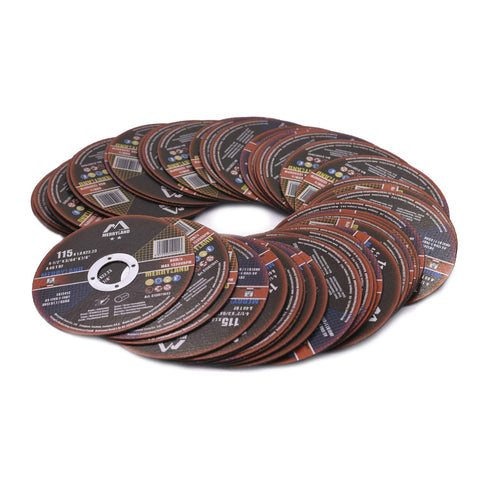 Merryland Cut Off Wheel 4 1/2 Inch for Angle Grinder, Ultra Thin Metal Cutting Wheel 50 Pack, Iron Stainless Steel Disc