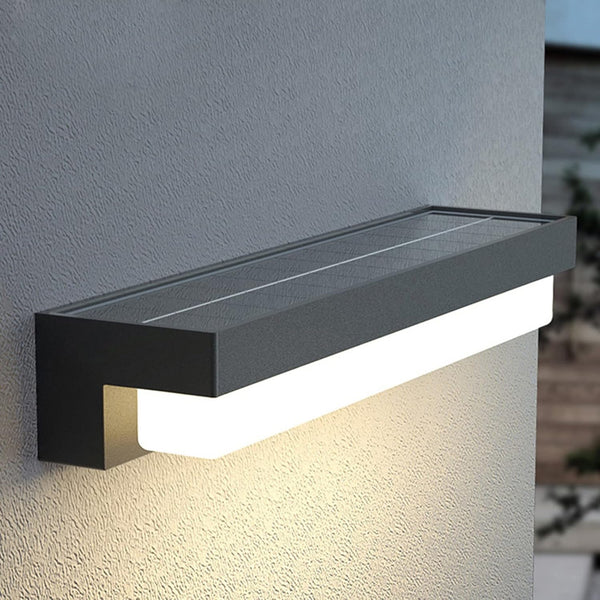 Boajuna Outdoor Solar Wall lamp, Dusk to Dawn Motion Sensor Lantern with 3