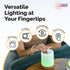 LED Night Light Touch Lamp, Rechargeable Glow Cordless Lamp for Adults and Baby Night Lights for Nursery