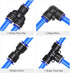 uxcell Pneumatic Air Hose Tubing PU Air Compressor Tube 4mm ID x 6mm OD x 10m Pipe Blue