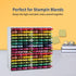 SANFURNEY Marker Pen Organizer Holder for 240 Markers - Craft Art Supply Storage Rack for Home Classroom Office