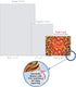 The Best Card Company 10 Colorful Blank Note Cards with Envelopes (4 x 5.12 Inch) - Assorted Boxed Set - Royal Fleurish