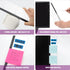 Office Desk Accessories, 2pcs Monitor Memo Board, Computer Message Board for Sticky Notes, Home Office Supplies