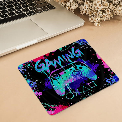 hold fizz Gaming Mouse Pad, 9.5x7.9 Inch, Gamer Desk Accessories, Gaming Room Decor for Boys, Square Mouse Pad