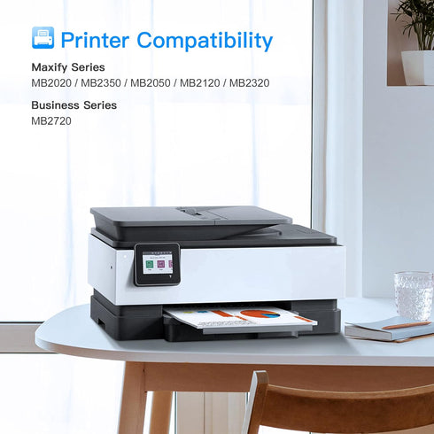 LxTek Compatible Ink Cartridge Replacement for Canon 1200XL PGI-1200 PGI1200XL for MAXIFY MB2720 MB2120 MB2320 MB2020