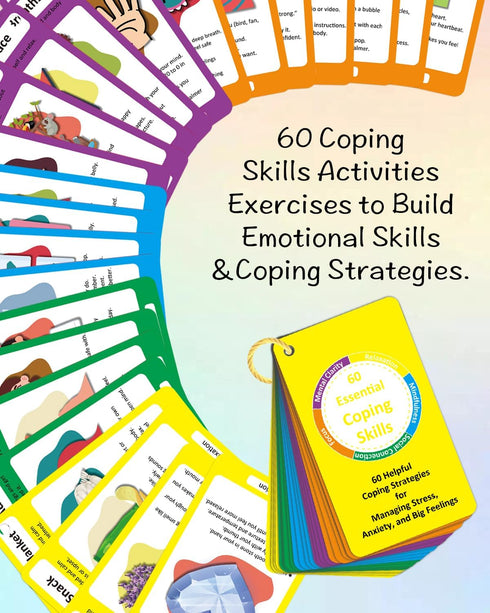 XiQiCYun 9-Piece Calm Down Corner Supplies for Kids | Anxiety Relief Tools Kit| ADHD Tools for Kids Emotional Support