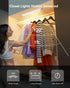 Rihvy 3 Packs 8 Inches, 3 Dimmable Closet Counter Under Cabinet Lighting with Charging Station Motion Sensor Light