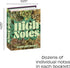 The Unemployed Philosophers Guild High Notes Sticky Icky Notes, Pot Themed 3.25" by 4.25" Booklet with Self-Sticky Notes